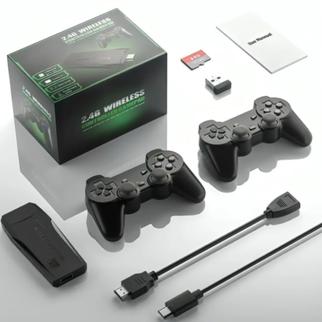 Consola USB + Controles Inalámbricos